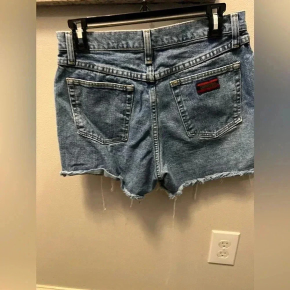 Wrangler Twenty X Womens Blue Jean Shorts - Picture 3 of 6